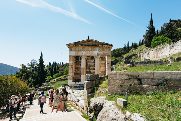 Atene: Mitologia di Delfi, Museo e Tour guidato di Arachova