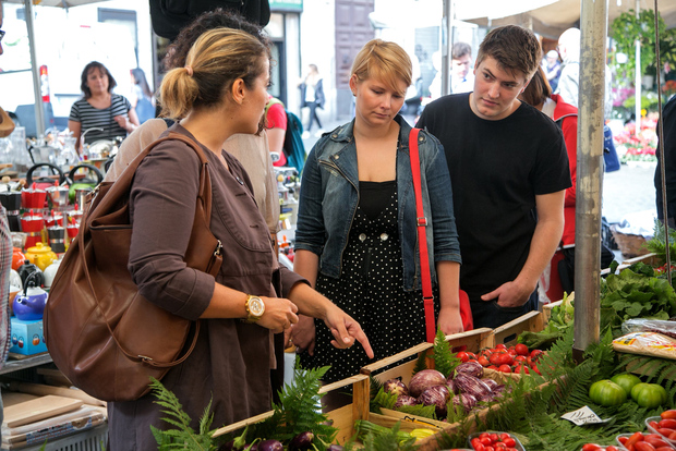 罗马：鲜花广场、犹太人区、特拉斯提弗列美食美酒之旅