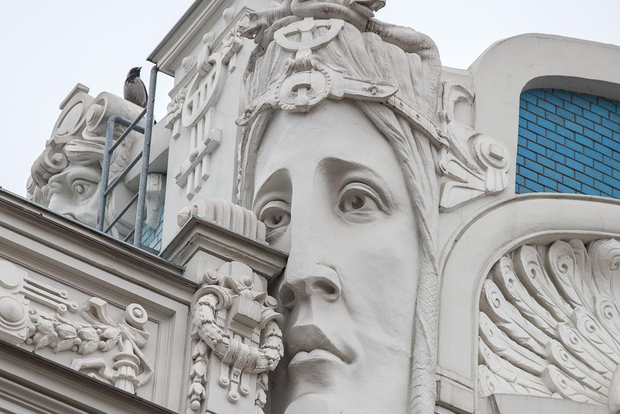 Tour a piedi della splendida architettura Art Nouveau di Riga