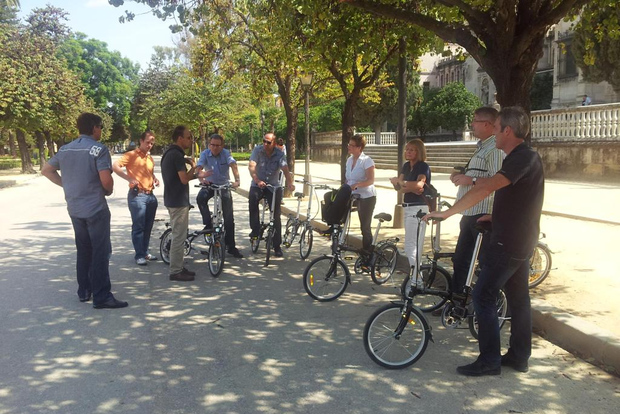 Siviglia: Tour rilassante in bicicletta elettrica con guida turistica