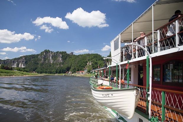 德累斯顿：国王石要塞明轮船巡游