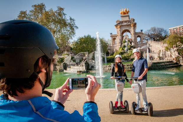 Tour in Segway di Barcellona Insiders 1,5h