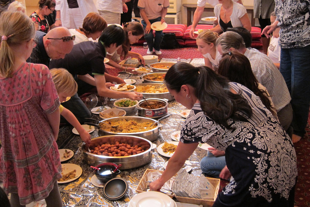 Dubai - Kulturell lunch Kulturell lunch på The Sheikh Mohammed Center