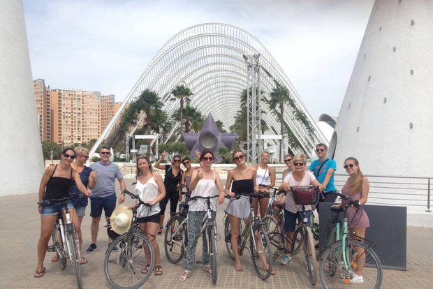 Valencia: tour della città in bicicletta di 3 ore