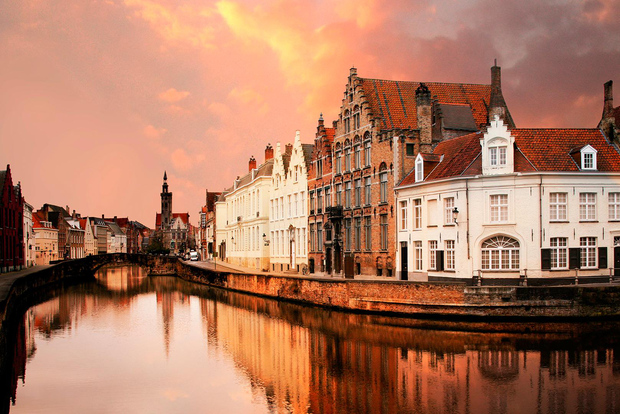 Da Amsterdam: Escursione di un giorno a Bruges in spagnolo