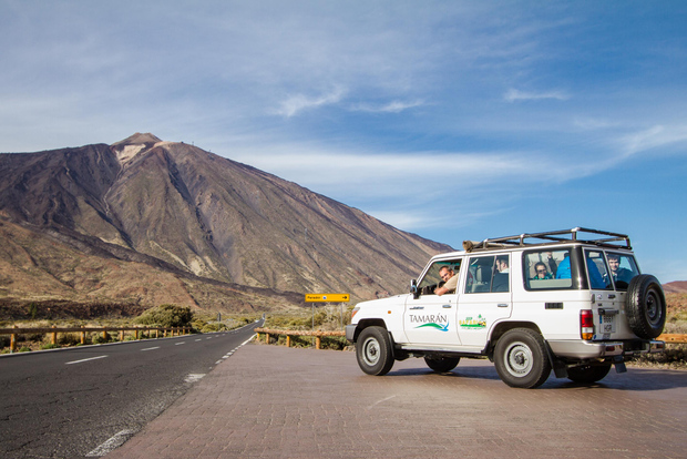 Da Playa de las Américas: Safari in jeep di un giorno intero sul Teide