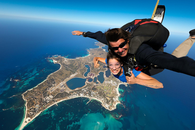 Rottnest Island: Tandem Skydive