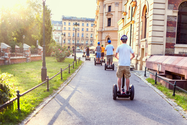 Krakow: Guidad Segway-tur i Gamla stan