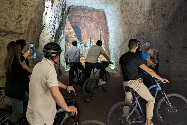 Rome: Appia Antica & Ancient Underground Labyrinth by Ebike