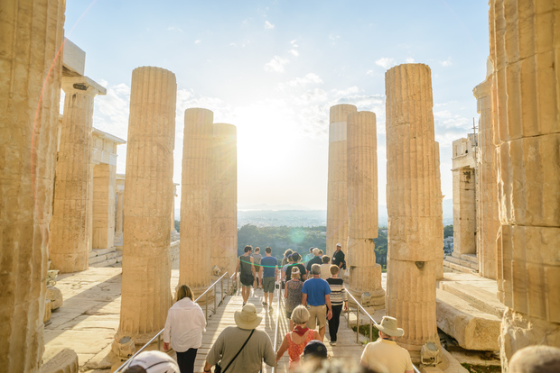Acropolis: Entrance Ticket and Guided Walking Tour