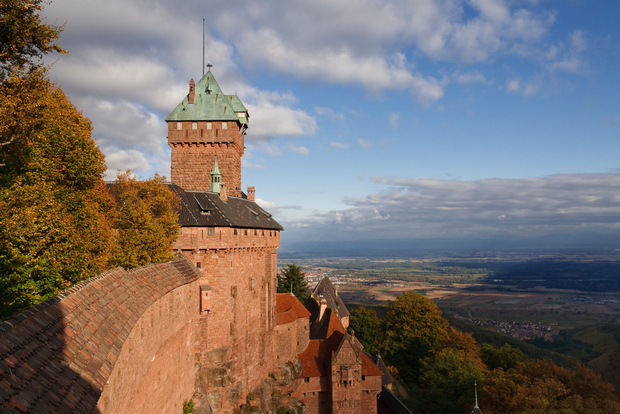Da Colmar: tour giornaliero al castello di Haut-Koenigsbourg e ai villaggi