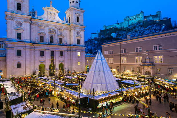 Salzbourg : Marché de Noël et visite guidée historique