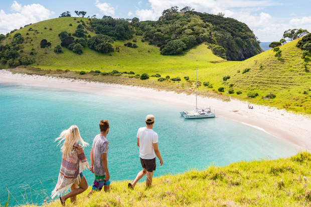 Von Paihia aus: Inselhüpfer-Segeltörn mit Picknick-Mittagessen