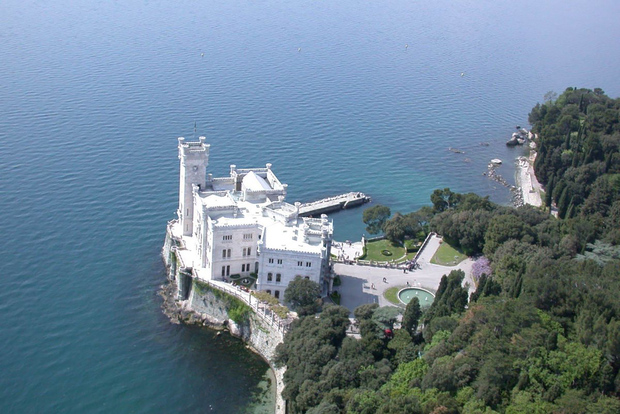 的里雅斯特全景城市和米拉马雷城堡之旅