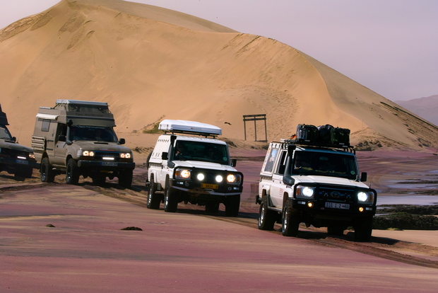 Namib Wüste: Selber fahren zur Sandwich Bay