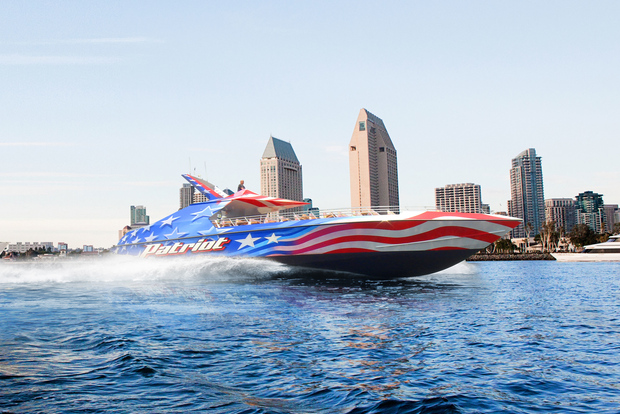 San Diego: Paseo en barco Patriot Jet