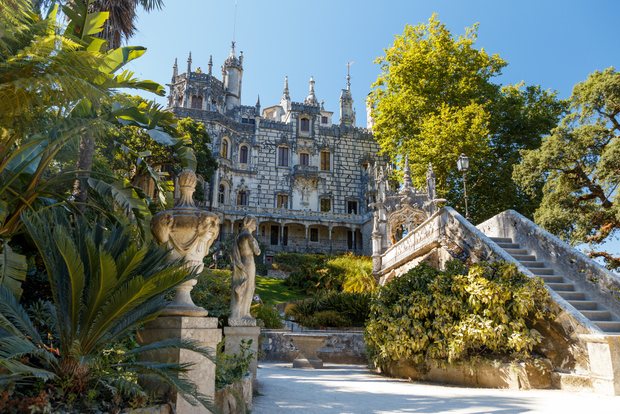 Da Lisbona: Escursione privata di un giorno a Sintra e Quinta da Regaleira