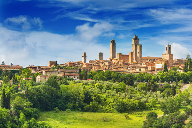 Chianti och San Gimignano - en heldagsutflykt med toskanska viner