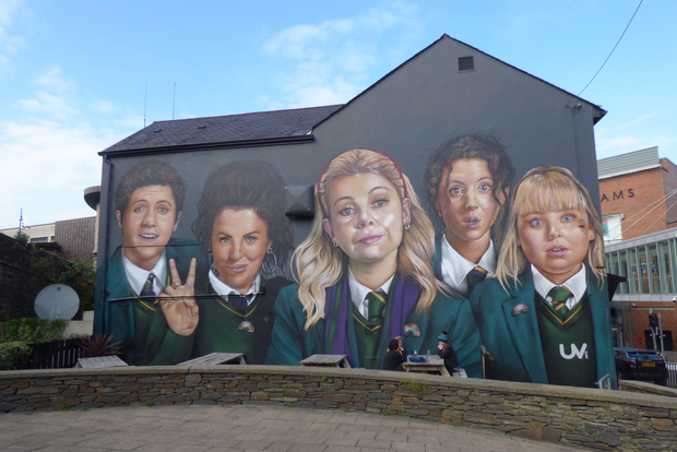 Derry Visita a los lugares de rodaje de la serie de televisión Derry Girls