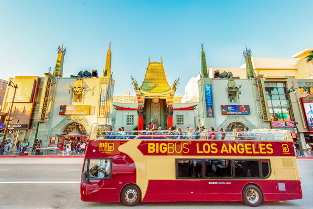 Los Angeles: Hop-on Hop-off Sightseeing Tour by Open-top Bus