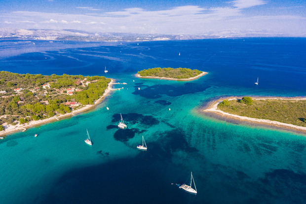 Brač: Lyxrundtur runt öarna vid Blå grottan