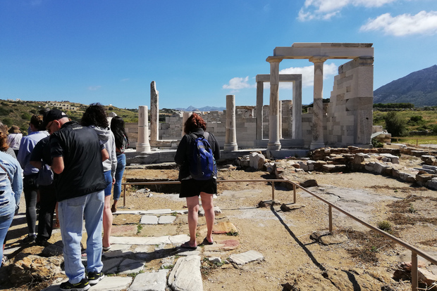 Isola di Naxos: Tour storico in autobus di un giorno intero