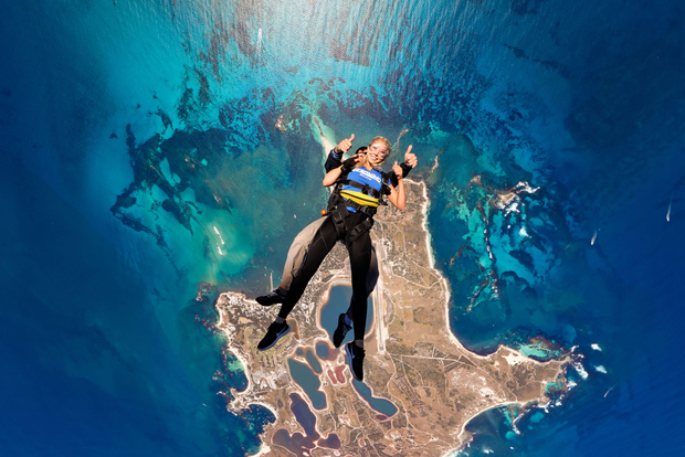 Fremantle: Rottnest Island Skydive and Ferry Package