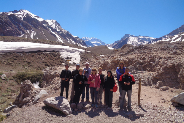 Depuis Mendoza : montagne de l'Aconcagua dans les Andes