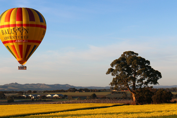 Valle de Barossa: Vuelo en globo aerostático