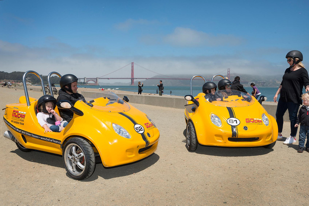 旧金山：3 小时早鸟 GoCar 之旅