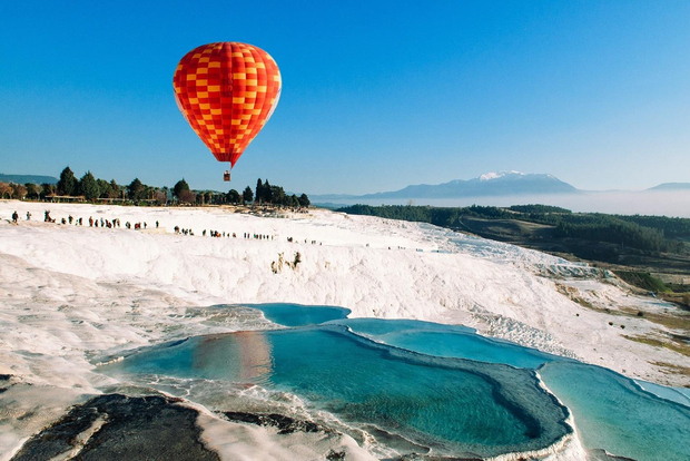 Pamukkale: Volo in mongolfiera
