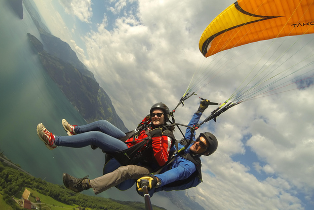 Stans: Experiencia en parapente biplaza