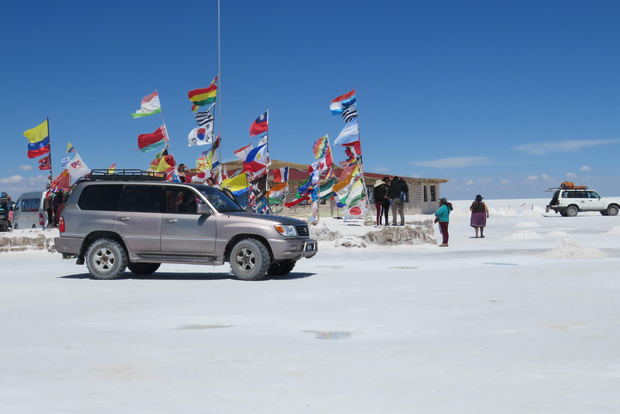 Uyuni: Tour di un giorno sulle Saline con pernottamento in hotel