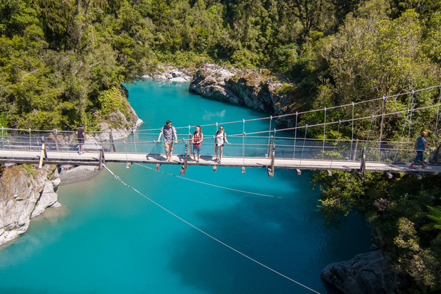 Greymouth Excursión de medio día por el desfiladero de Hokitika y la pasarela de las copas de los árboles