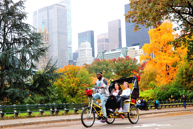 New York City: Pedicab Tour Through Central Park