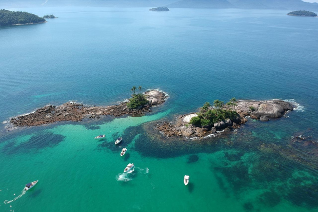 Angra dos Reis: excursión en lancha rápida por las Ilhas Paradisíacas