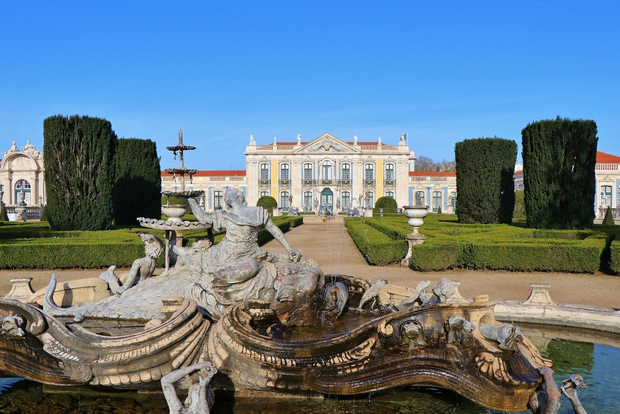Lisbonne : Visite historique privée des palais de Queluz et d'Ajuda