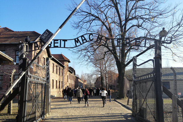 Warschau: Tour nach Krakau und Auschwitz mit dem Zug und Abholung