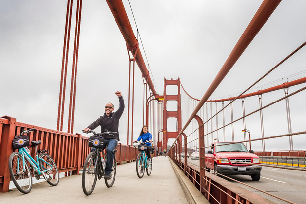 San Francisco: Golden Gate Bridge and Sausalito Cycling Tour