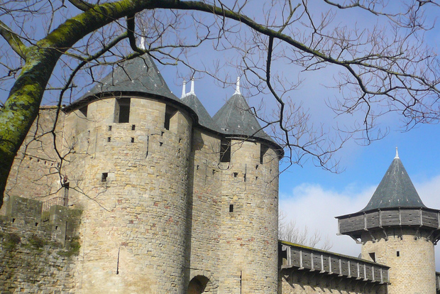 Carcasona: recorrido a pie por la fortaleza