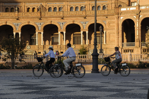 Siviglia: Tour in bicicletta elettrica dei monumenti
