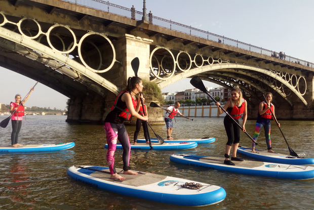 Siviglia: lezione di paddle surf di 2 ore