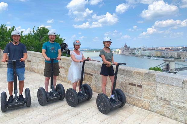 Budapest: 1,5 timmars rolig Segway Sightseeing