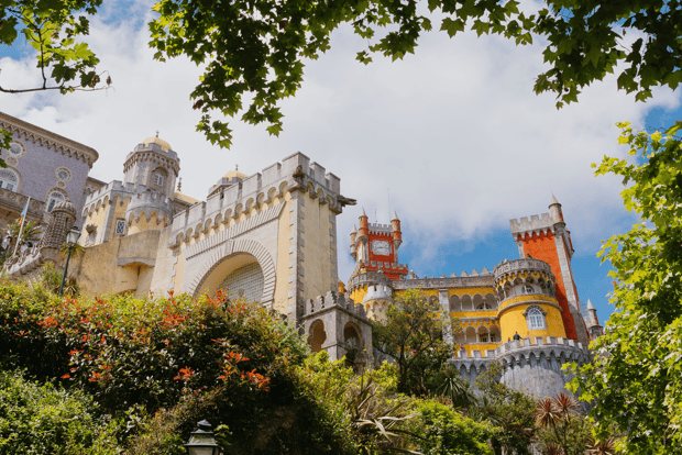 Från Lissabon: Sintra, Penapalatset och Quinta da Regaleira