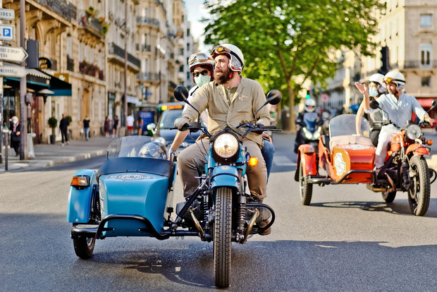 Paris Vintage Sidecar Premium & Private Half-Day Tour