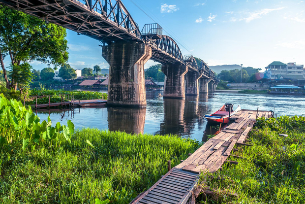 Bangkok: Tour di Kanchanaburi, del fiume Kwai e della ferrovia della morte