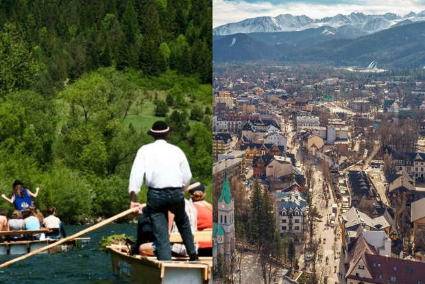 Из Кракова: сплав по Закопане и реке Дунаец