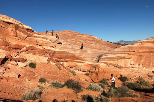 Лас-Вегас: поход с гидом на полдня в Долину огня с пикапом