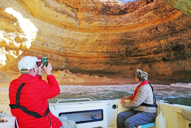 Från Portimão: Privat båttur till Benagil-grottan