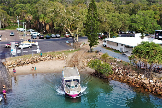 Visite du parc national d'Eurimbula : Pique-nique sur la plage